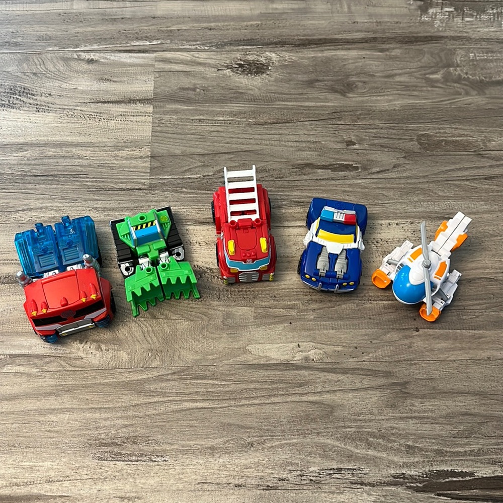 Playskool Transformer Rescue Bots Griffin Rock Team. Gently used.